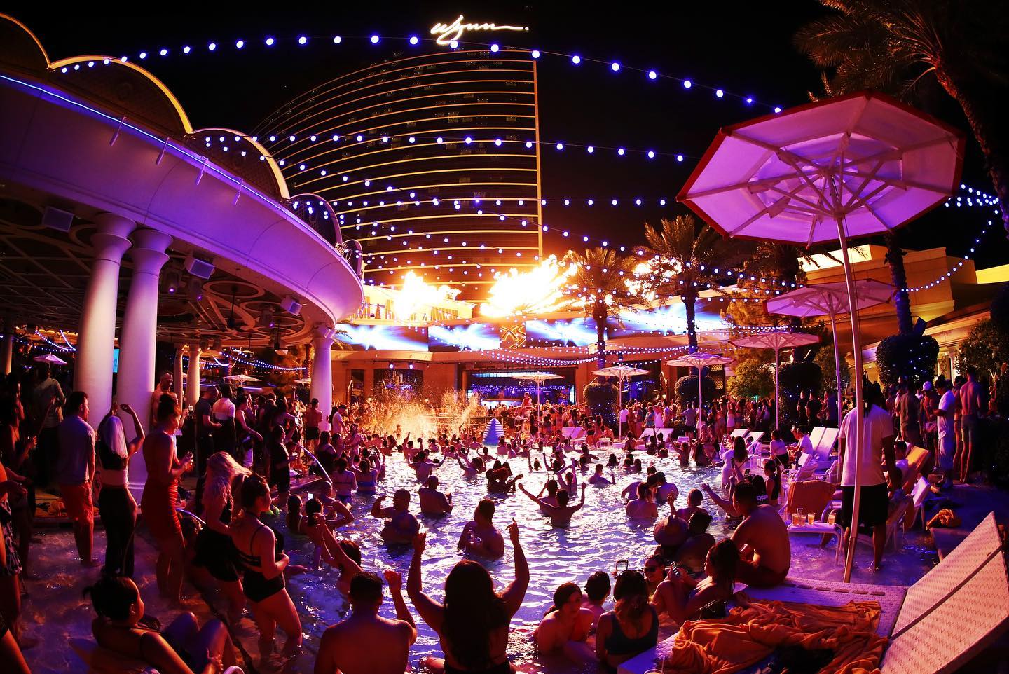 XS Nightclub at Las Vegas Night Swim