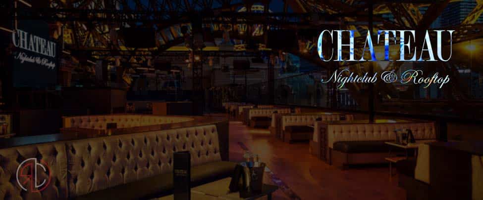 Chateau nightclub and rooftop las vegas venue banner