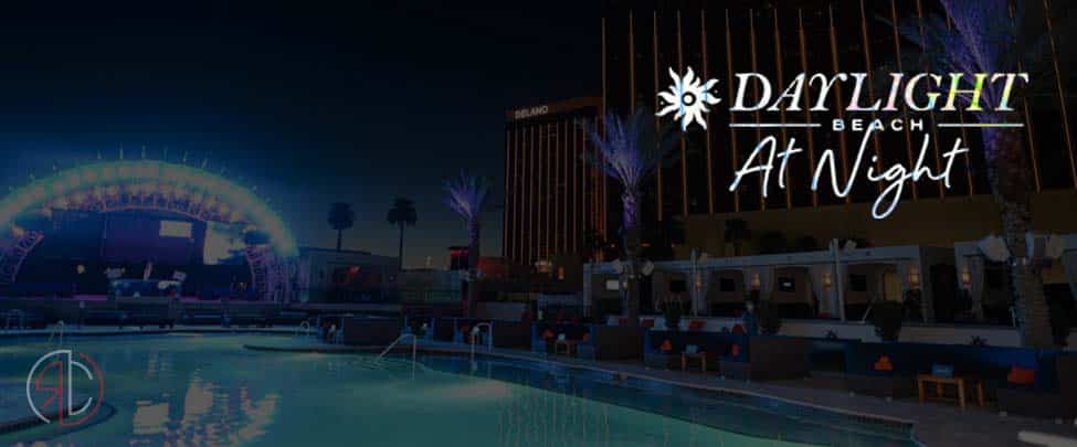 daylight at night las vegas nightclub venue banner
