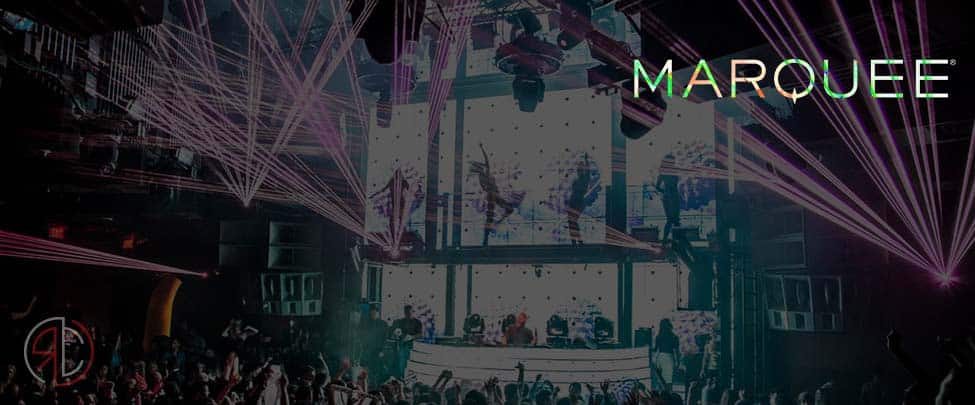 marquee nightclub at the cosmopolitan venue banner