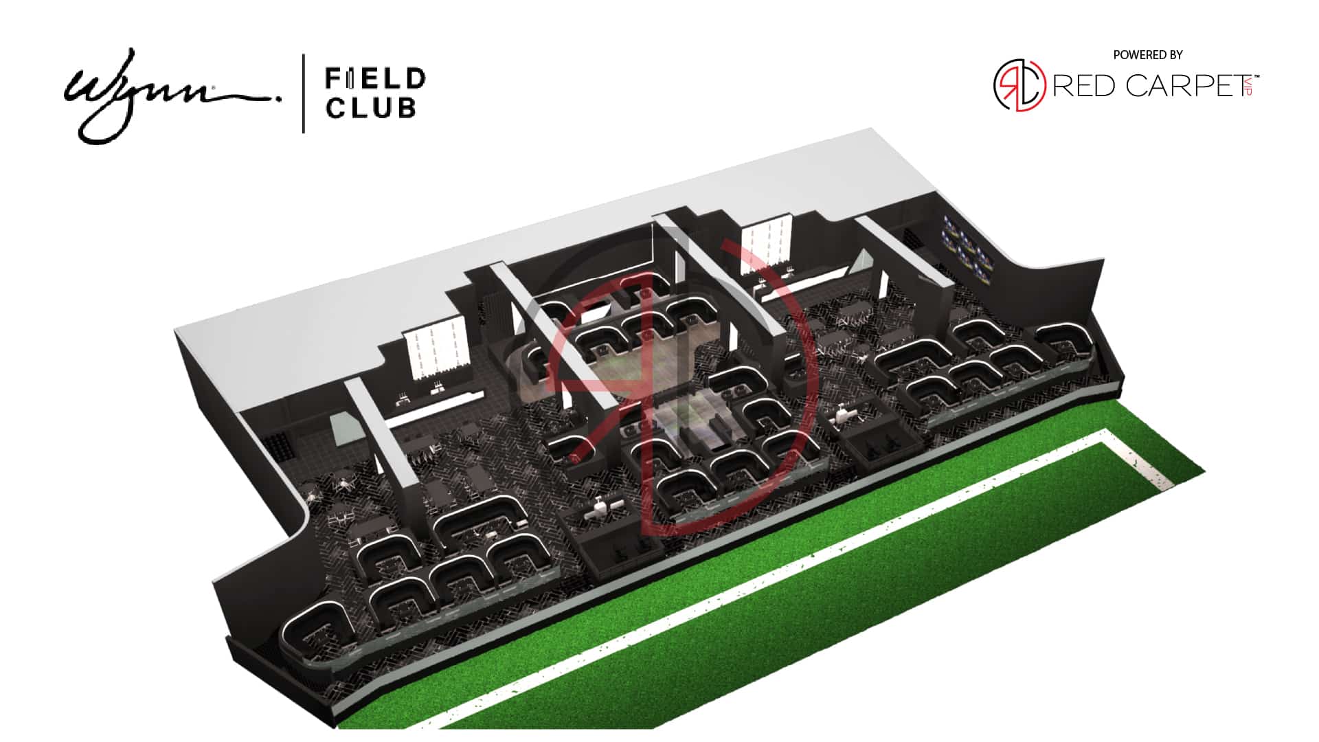 Las Vegas Wynn Field Club Venue Map