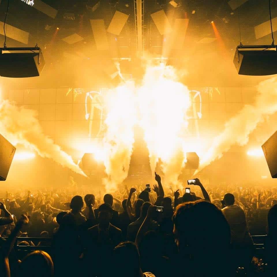 Light Nightclub Party Smoke