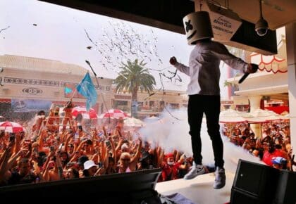 marshmello resident dj at las vegas encore beach club
