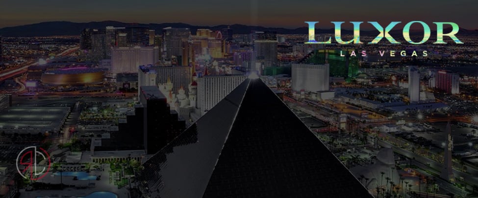 luxor las vegas casino hotel venue banner