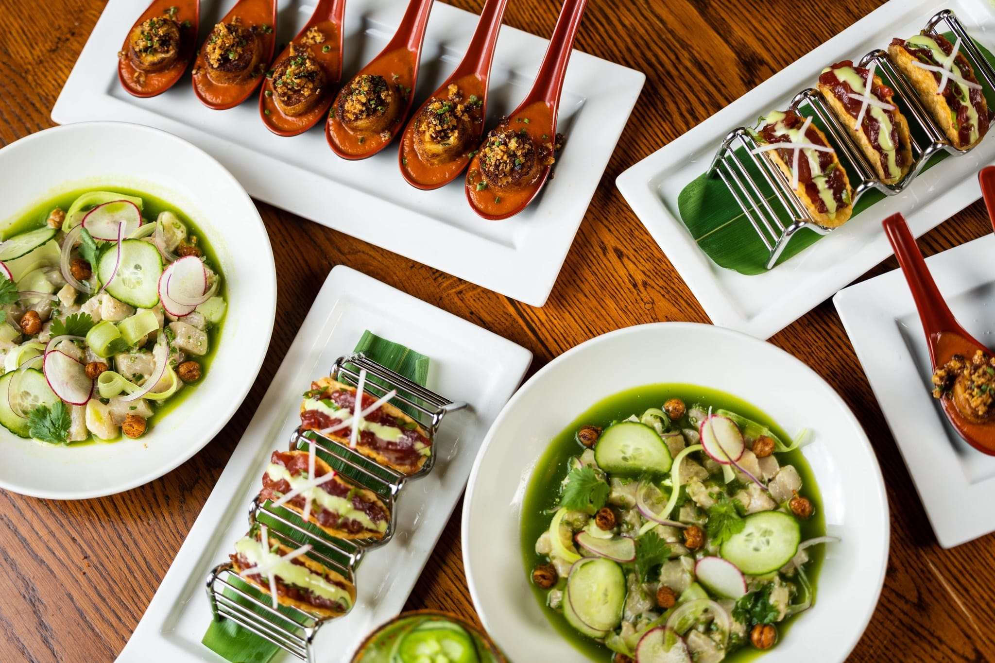 Beauty Essex Las Vegas Food Spread