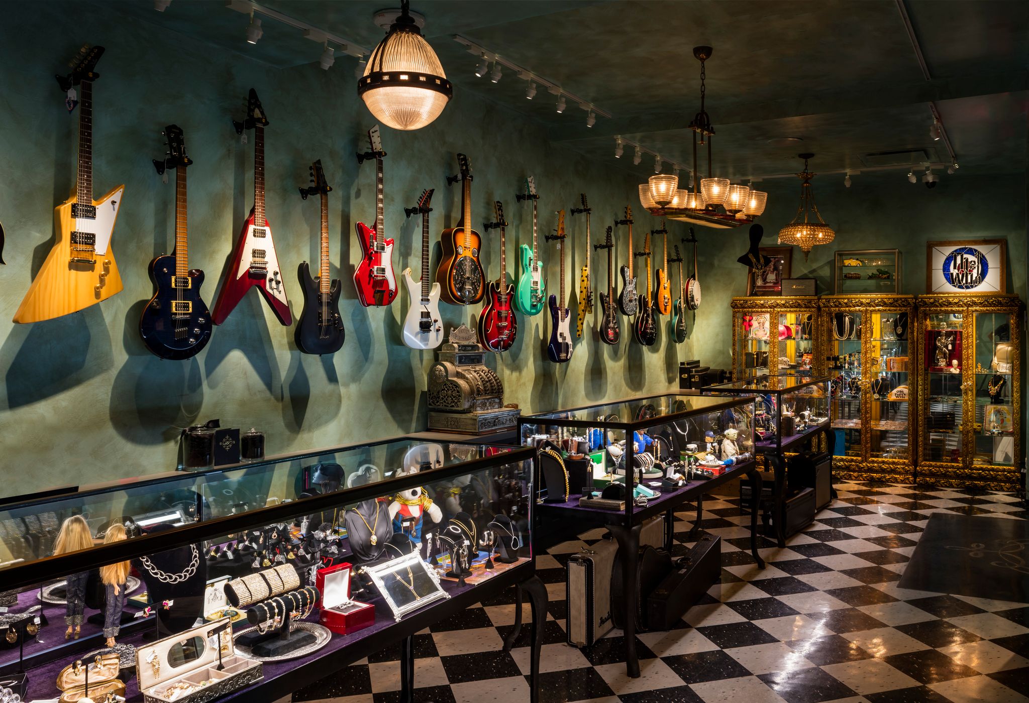 Beauty & Essex Entry Guitar Area