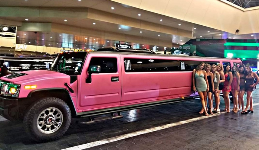 Vegas Luxury Pink Hummer Limo