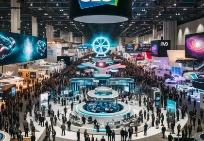 CES in the Las Vegas Convention Center
