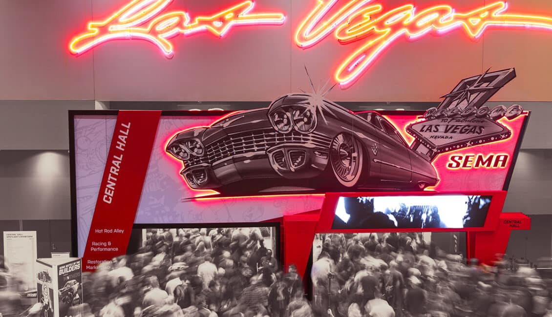 sema 2024 Las Vegas convention crowd