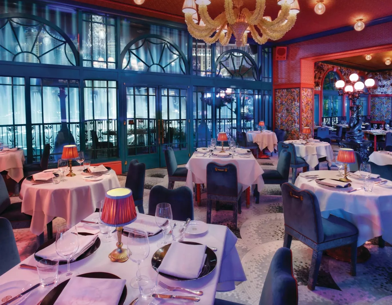 Mayfair supper club las vegas dining area