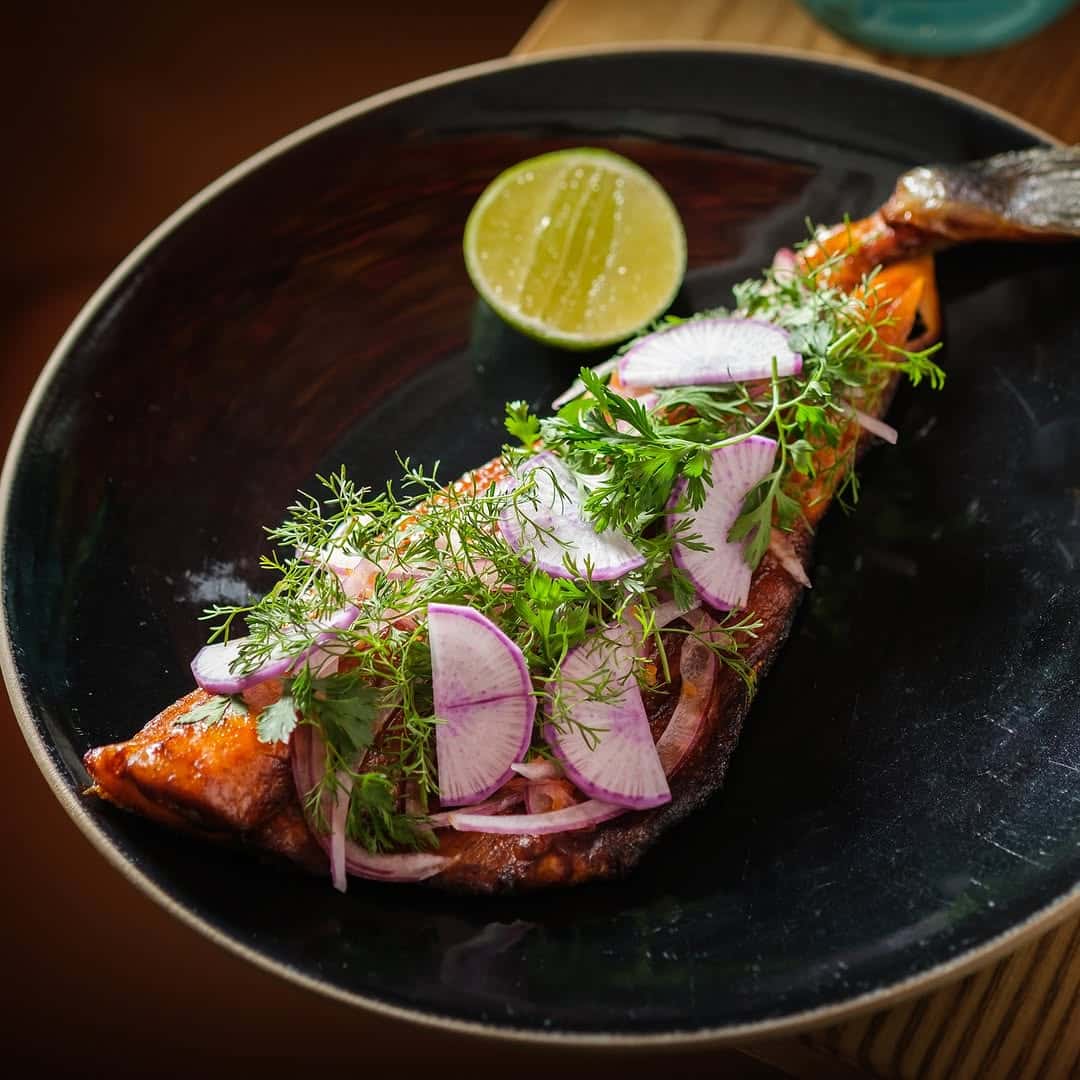 casa playa fish entree