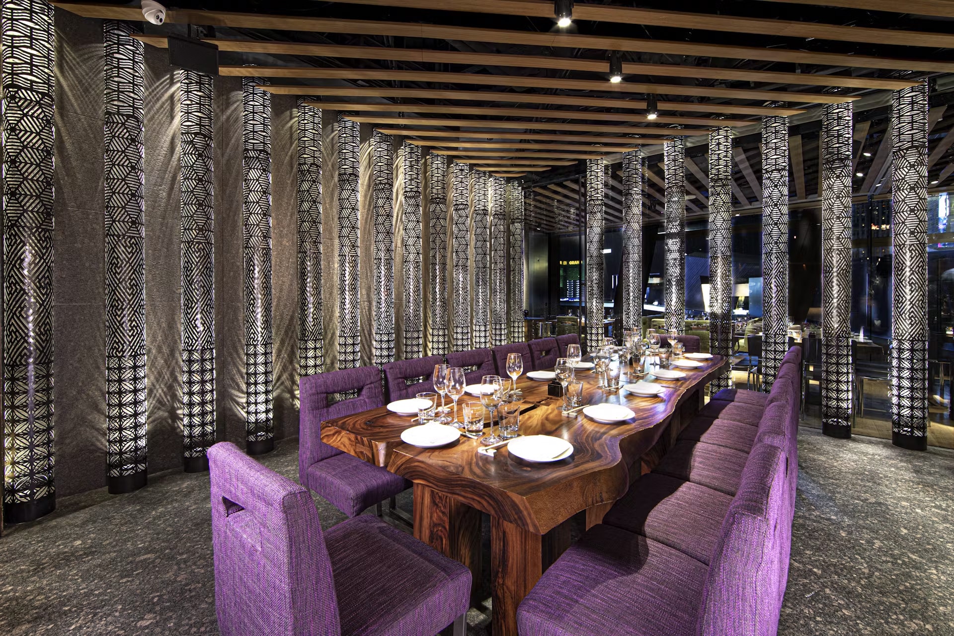 Zuma Cosmopolitan dining area