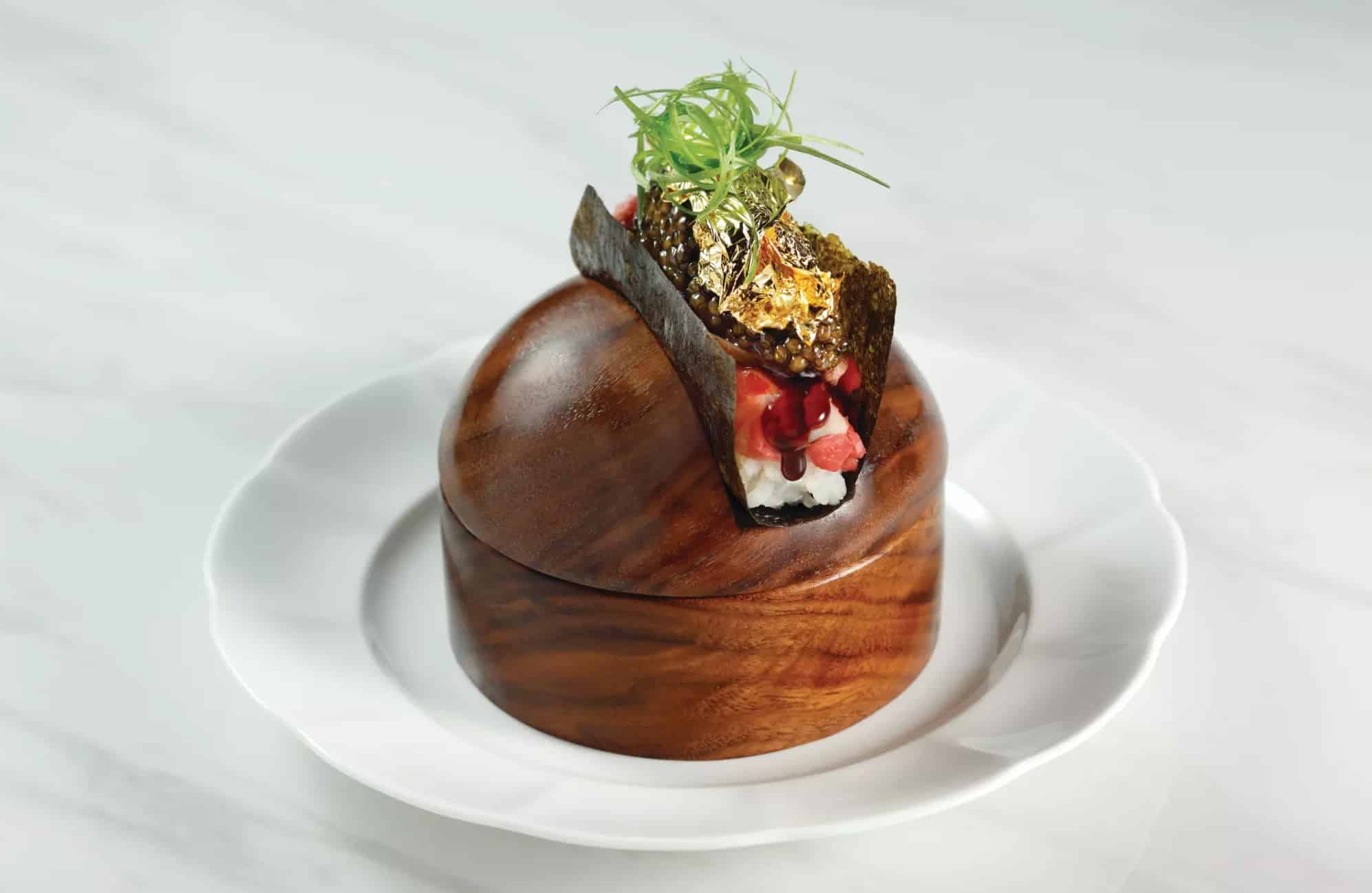 vegas supper club handroll dish