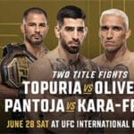 Topuria vs Oliverira UFC 217 Las Vegas