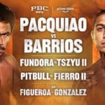 Paquiao vs Barrios Las Vegas 2025