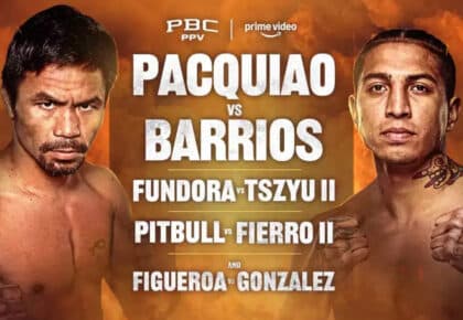 Paquiao vs Barrios Las Vegas 2025