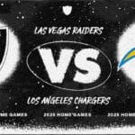 Raiders VS. Chargers in Allegiant Stadium