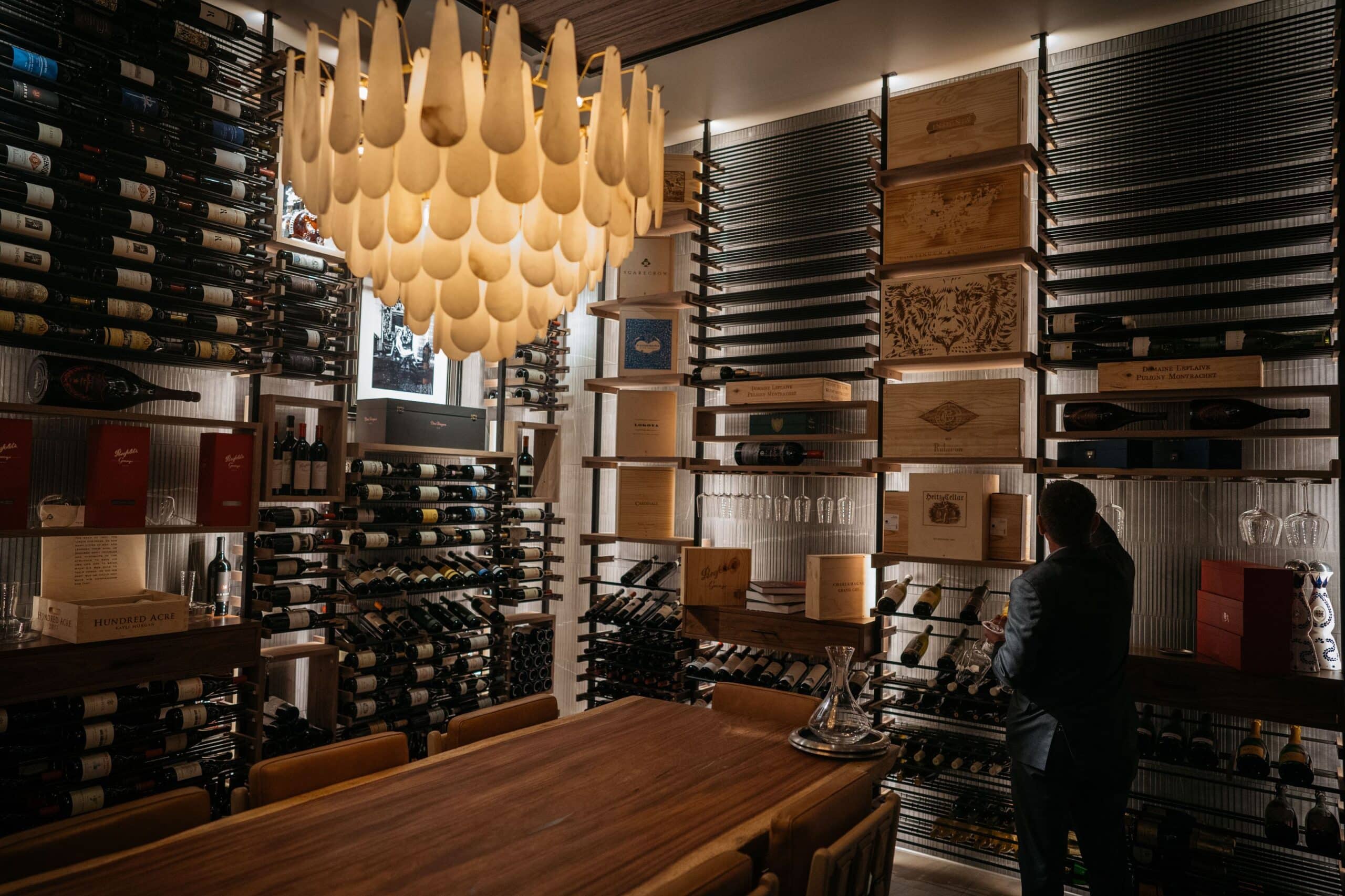 las vegas guest house wine room