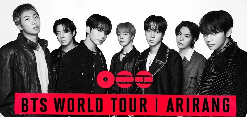 BTS 2026 Allegiant Stadium