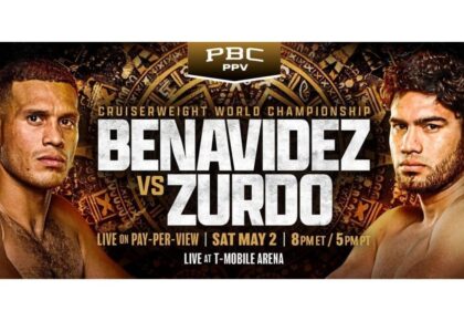 Benavidez VS Zurdo in Las Vegas