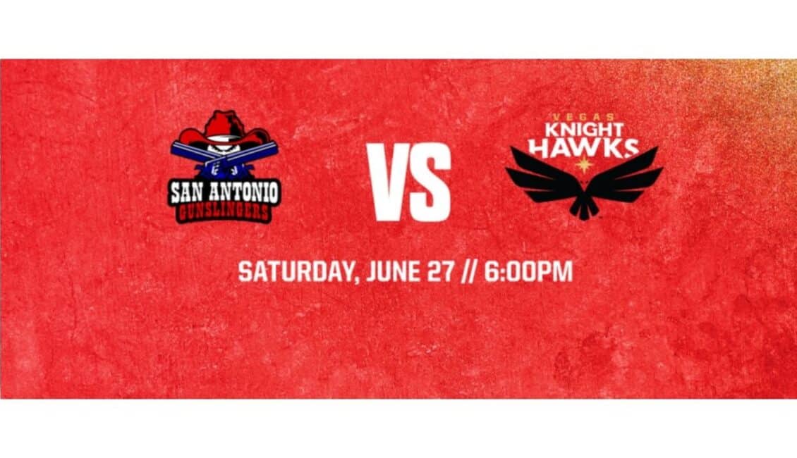Knight Hawks vs Gunslingers in Las Vegas
