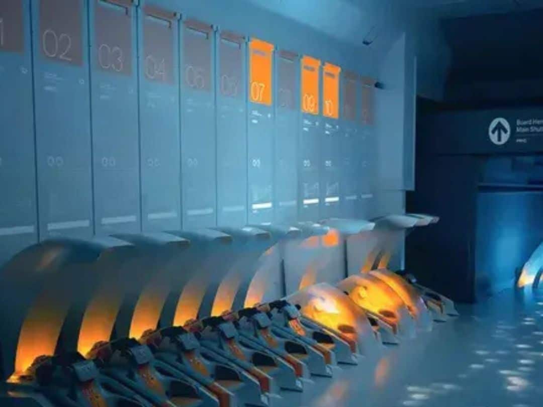 Las Vegas Interstellar Arc Cryo Pods Blastoff