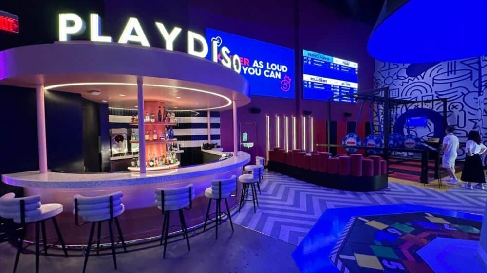 Las Vegas Play Playground Bartop Games Drinks