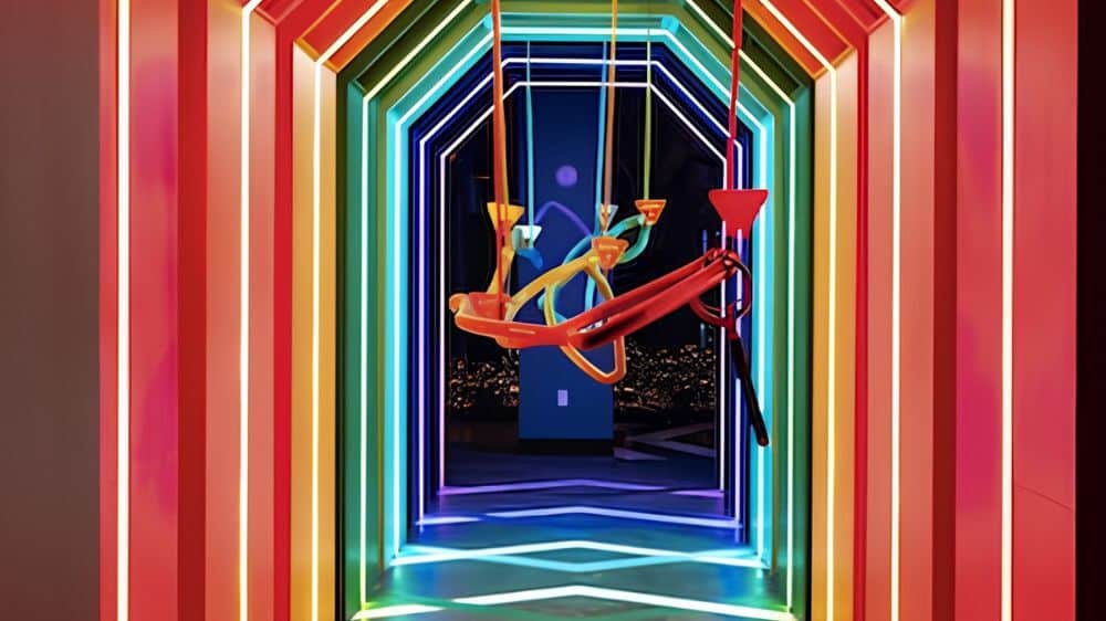 Las Vegas Play Playground Rainbow Installation