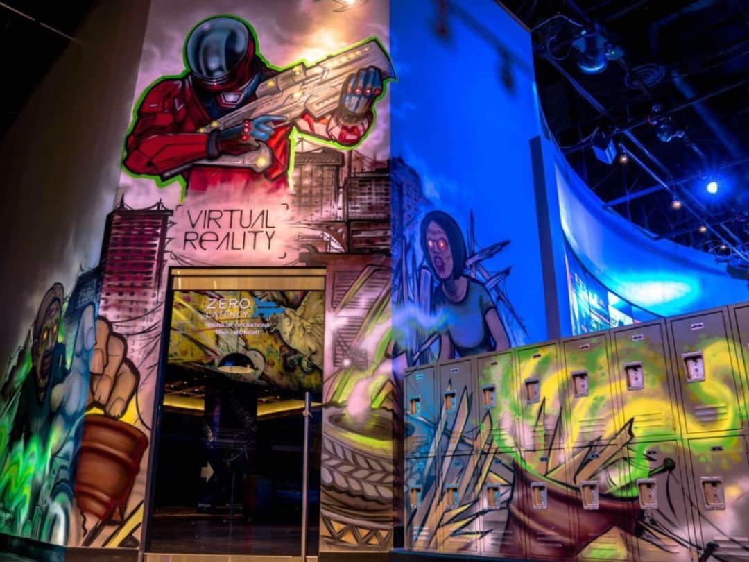 Las Vegas Zero Latency VR Entrance