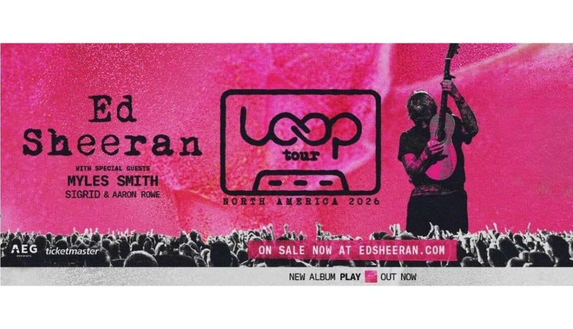 Ed Sheeran Loop Tour in Las Vegas