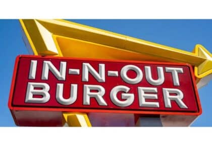 In-n-out sign cheap eats in Las Vegas
