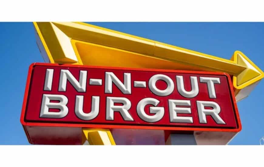 In-n-out sign cheap eats in Las Vegas