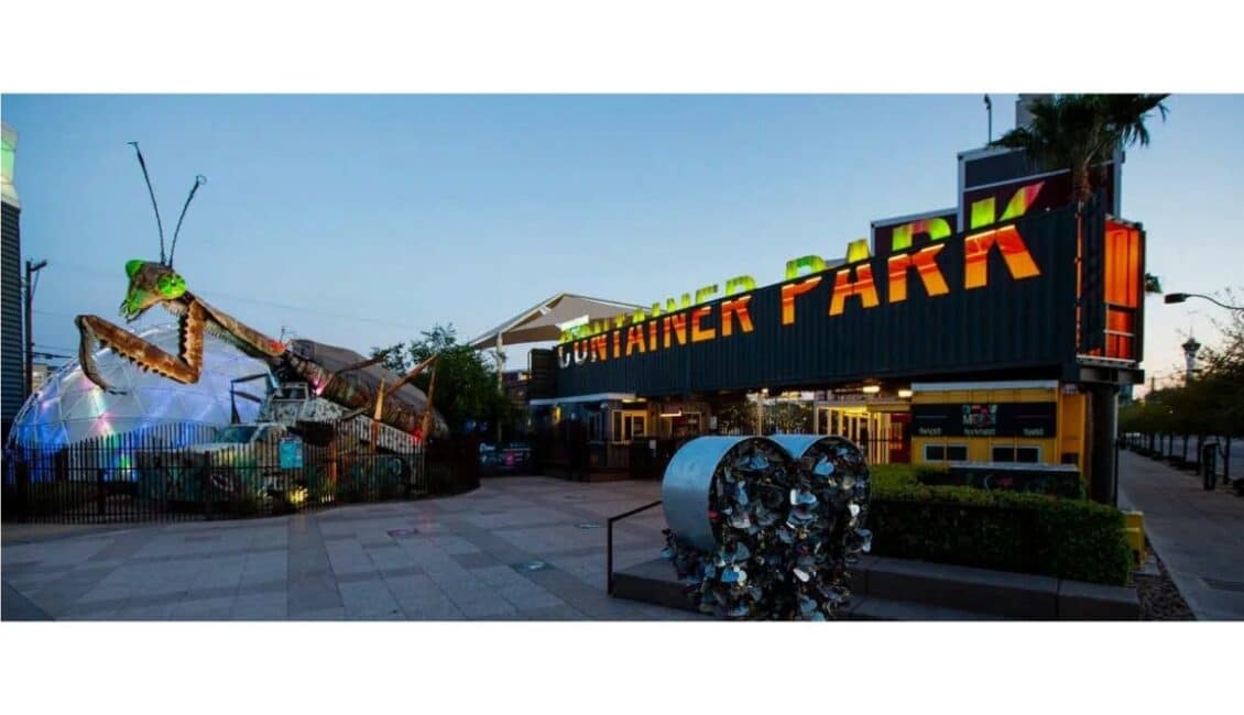 Downtown Fremont Container Park in Las Vegas