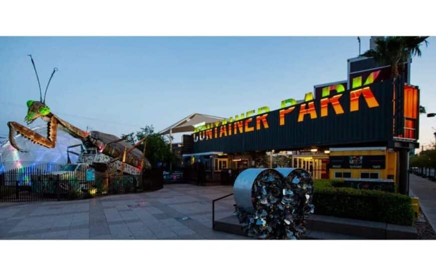 Downtown Fremont Container Park in Las Vegas
