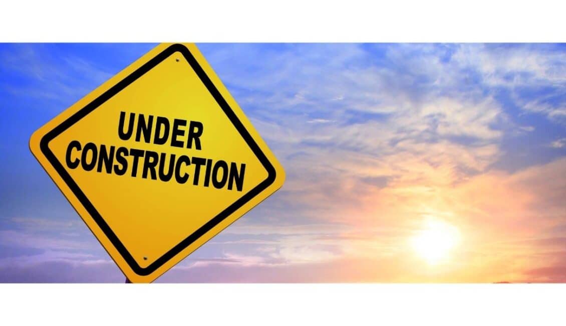Las Vegas Hotels Under Construction Sign Renovations