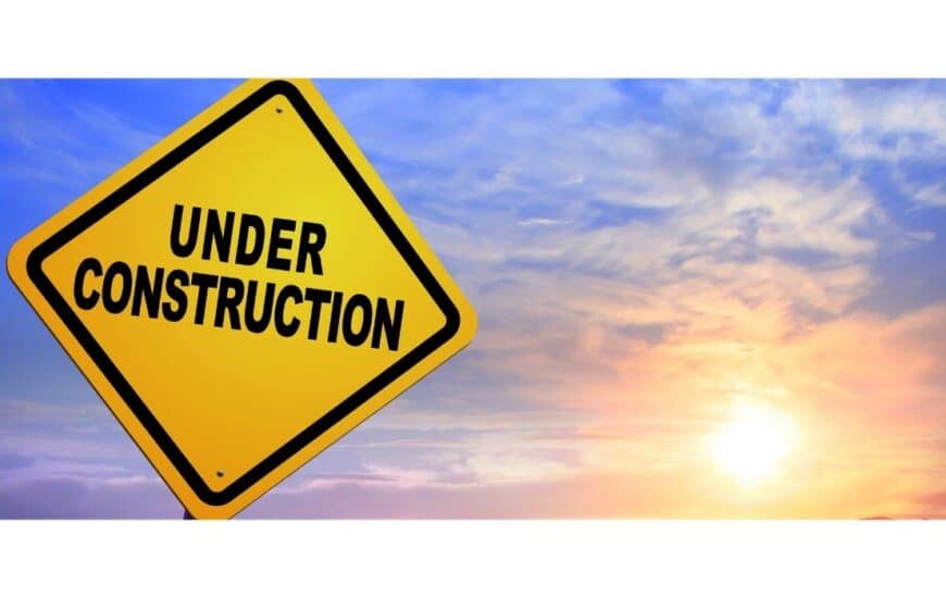 Las Vegas Hotels Under Construction Sign Renovations