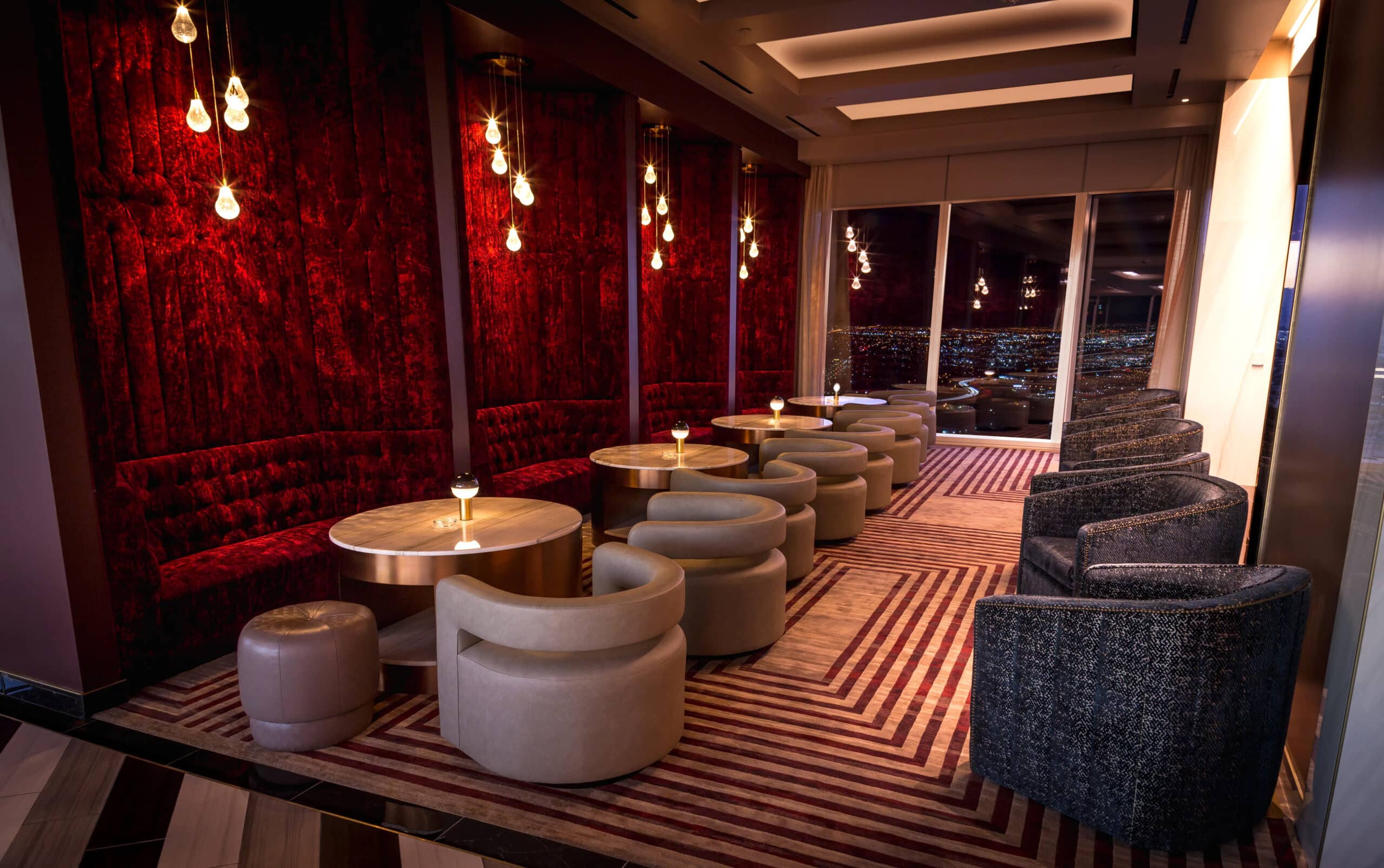 Legacy Club at Circa in Las Vegas Interior Views