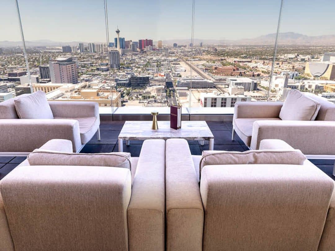 Legacy Club at Circa Las Vegas Patio Tables Seating
