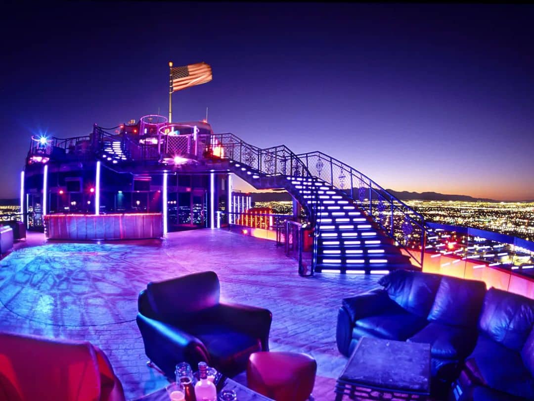 VooDoo Lounge at Rio Las Vegas Rooftop Patio Seating View