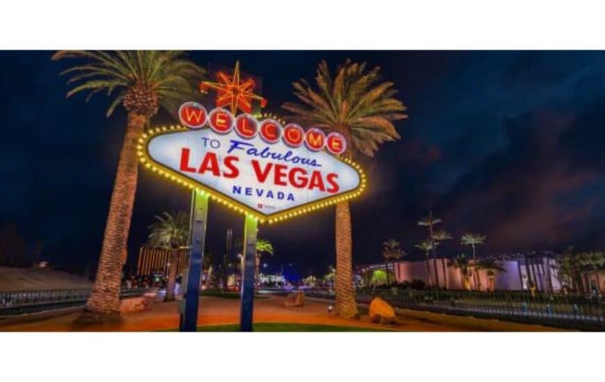 Welcome to fabulous Las Vegas Sign